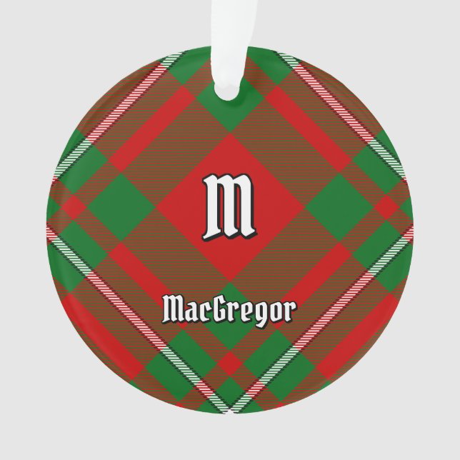 Ornamento Clan Gregor Tartan Ornament (Frente)