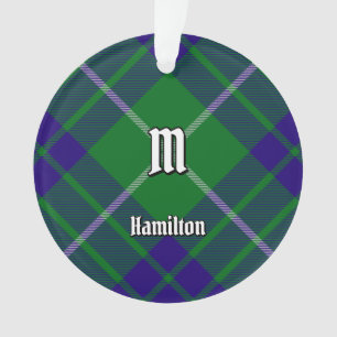 Ornamento Clan Hamilton Caçando Ornament Tartan