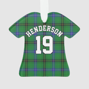 Ornamento Clan Henderson Tartan Christmas Jersey