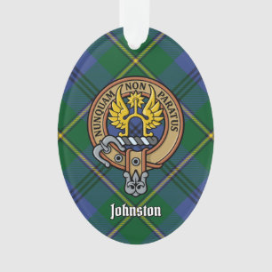 Ornamento Clan Johnston Crest Ornament