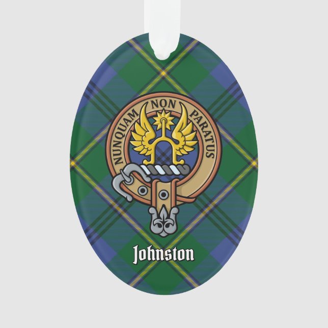 Ornamento Clan Johnston Crest Ornament (Frente)