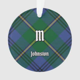 Ornamento Clan Johnston Tartan Ornament