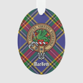 Ornamento Clan MacBeth Crest Ornament