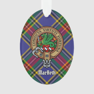 Ornamento Clan MacBeth Crest Ornament