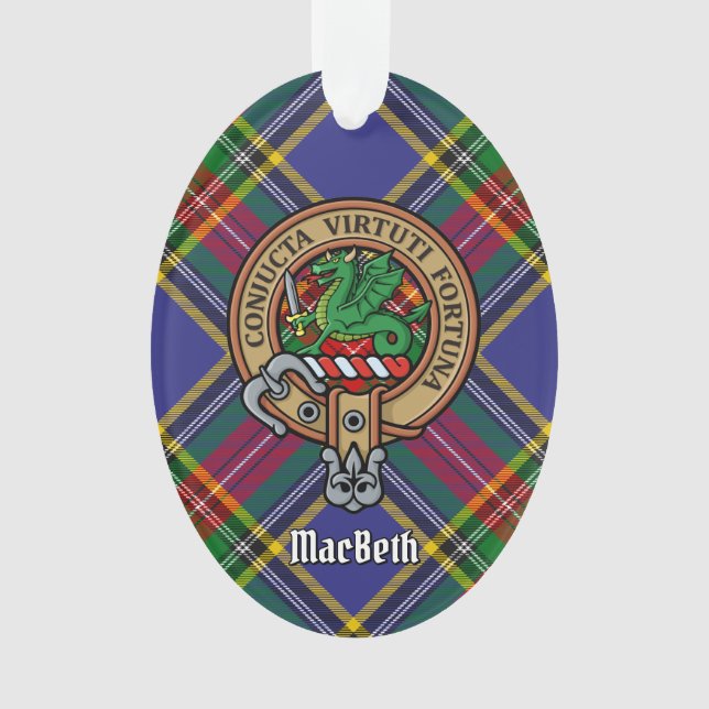 Ornamento Clan MacBeth Crest Ornament (Frente)