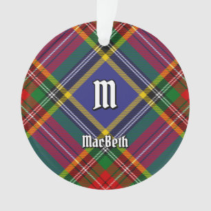 Ornamento Clan MacBeth Tartan Ornament