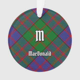 Ornamento Clan MacDonald Tartan Ornament