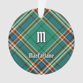 Ornamento Clan MacFarlane Caça Antigo Tartan
