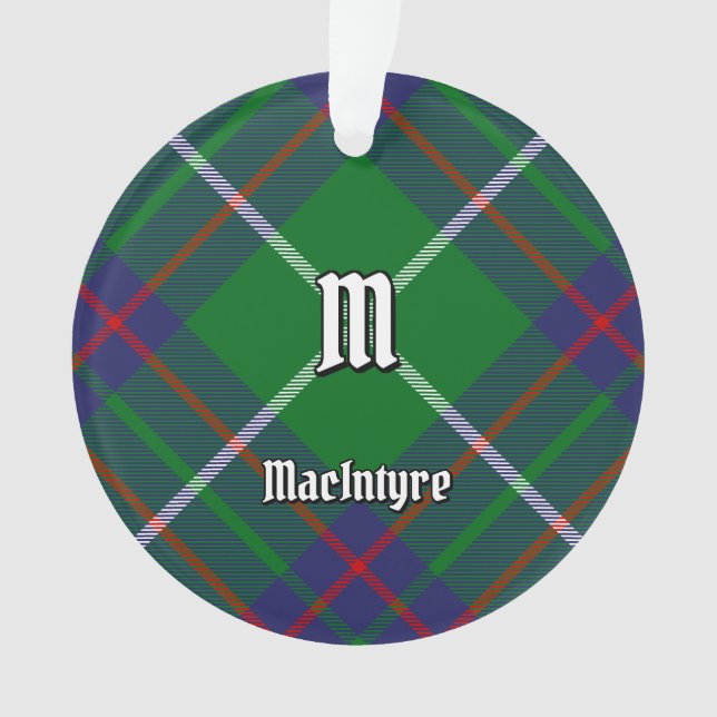 Ornamento Clan MacIntyre Hunting Tartan Ornament (Frente)