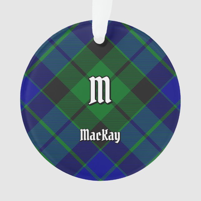 Ornamento Clan MacKay Tartan (Frente)