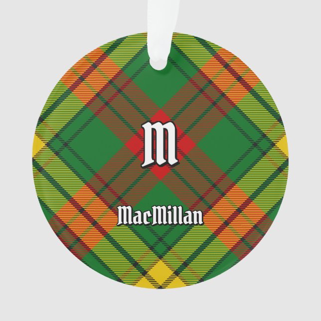 Ornamento Clan MacMillan Tartan (Frente)
