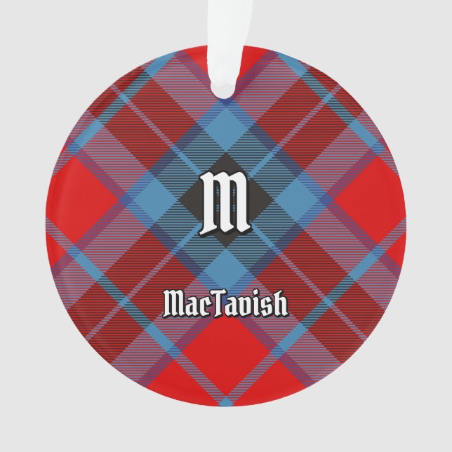 Ornamento Clan MacTavish Tartan (Frente)