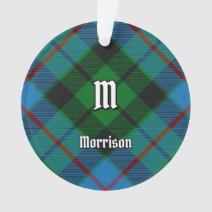 Ornamento Clan Morrison Caçando Ornament Tartan