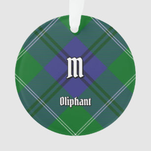 Ornamento Clan Oliphant Tartan Ornament