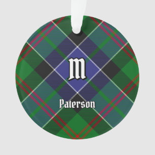 Ornamento Clan Paterson Tartan