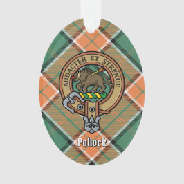 Ornamento Clan Pollock Crest Ornament