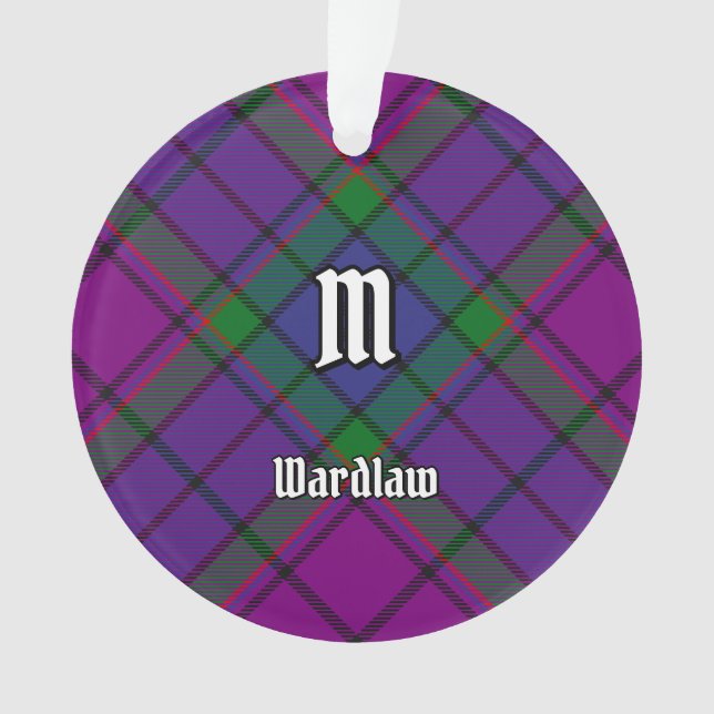 Ornamento Clan Wardlaw Tartan (Frente)