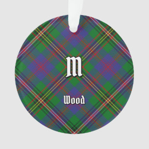 Ornamento Clan Wood Tartan