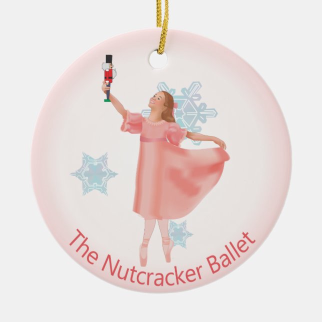 Ornamento Clara Nutcracker (Frente)