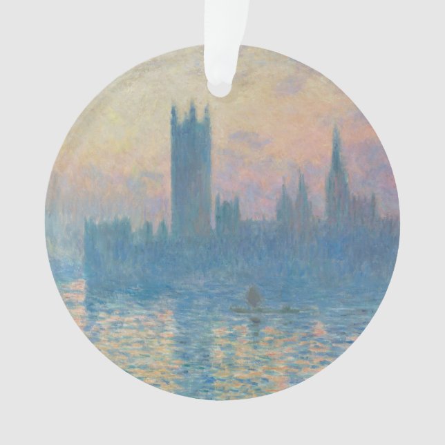 Ornamento Claude Monet Parlamento Europeu Sunset (Frente)