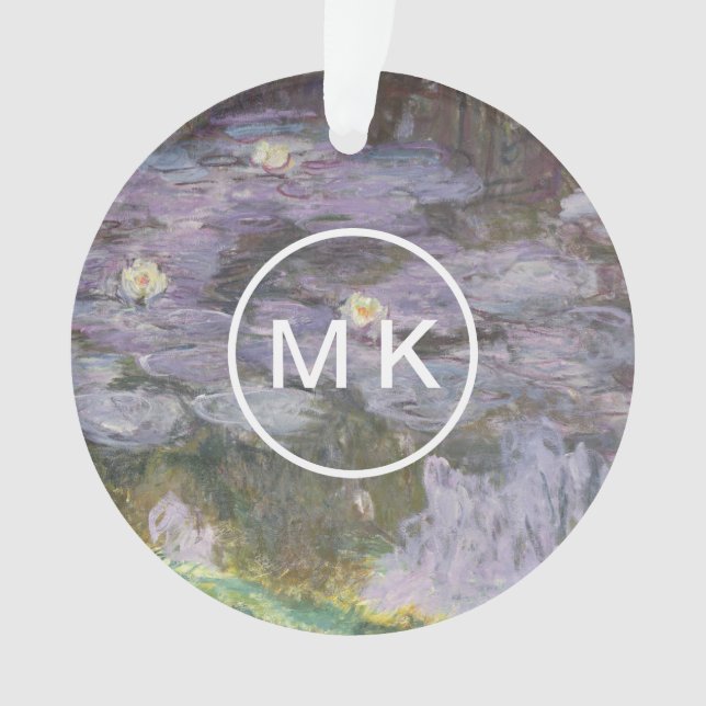 Ornamento Claude Monet | Waterlilies (Frente)