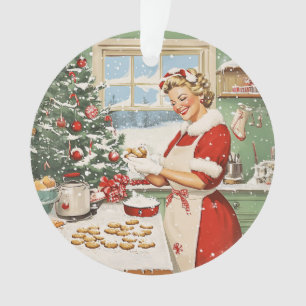 Ornamento Claus Holiday Baking Delight