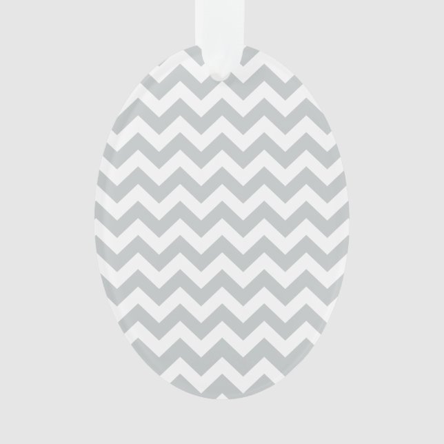 Ornamento Clique em Personalizar para alterar Cinza para a s (Frente)