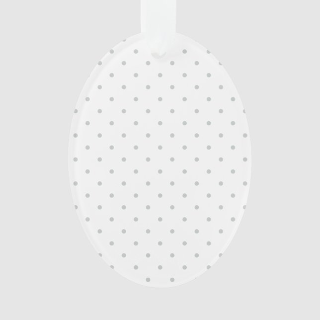 Ornamento Clique em Personalizar para alterar Cinza para a s (Frente)