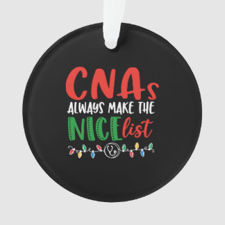 Ornamento CNA de Natal sempre faz uma lista legal