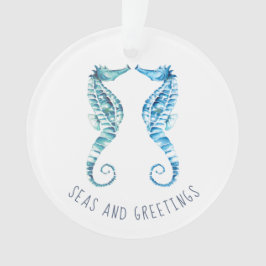 Ornamento Coasteira Natal Azul Cadeado