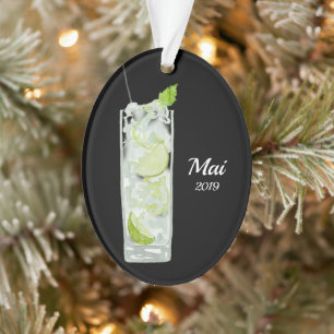 Ornamento Cocktail Mint Mojito Personalizado