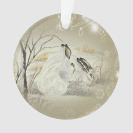 Ornamento Coelhos/enfeites de natal dos coelhos