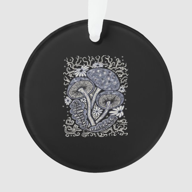 Ornamento Cogumelos E Whimsigoth (Frente)