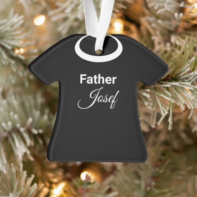 Ornamento Colar Clérica do Padre Parish (Árvore)