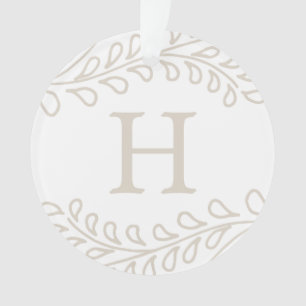 Ornamento Coleção nevado dos ramos