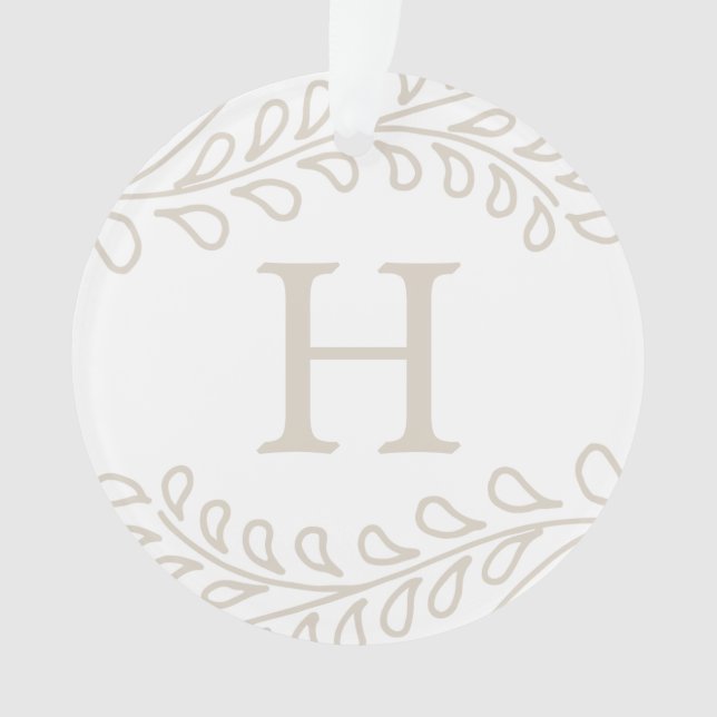 Ornamento Coleção nevado dos ramos (Frente)