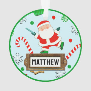 Ornamento Colecionável de Natal de Ultimate Frisbee