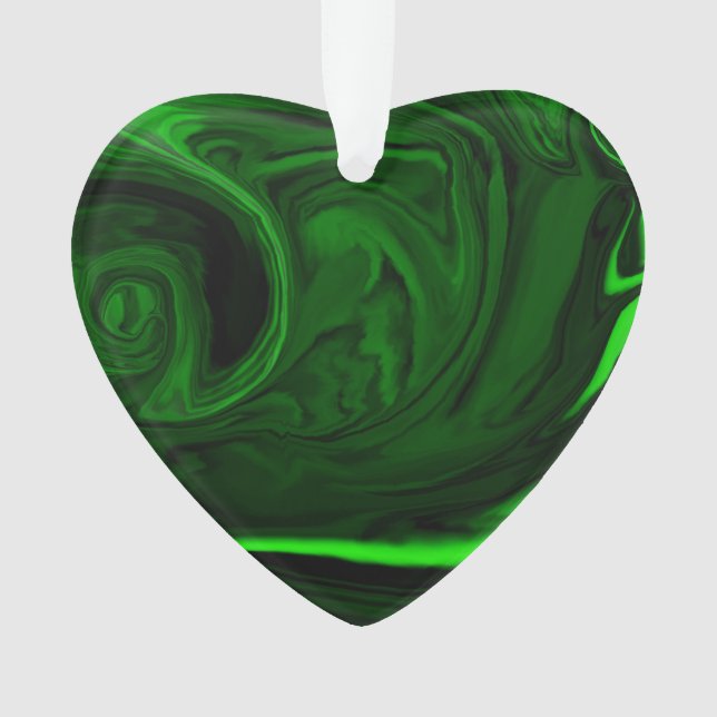 Ornamento coleções verdes da pedra da malaquite da textura (Frente)