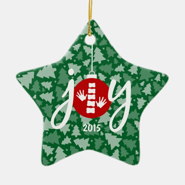 Ornamento Collectible do Natal da quiroterapia (Frente)