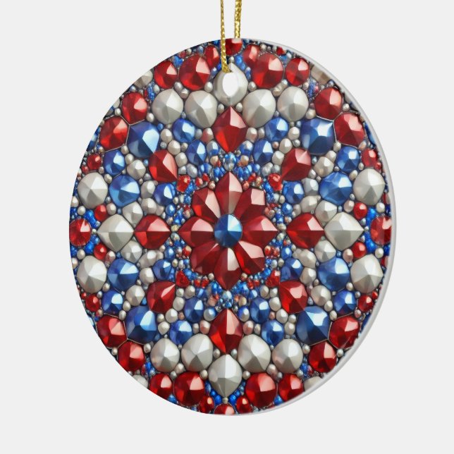 Ornamento com Design de cores holandesas (Esquerda)