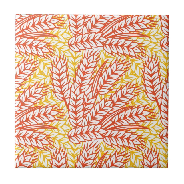 Ornamento com orelhas de trigo (Frente)