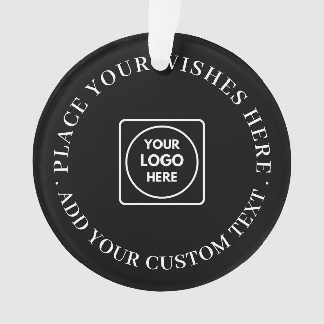 Ornamento Company Branded Business Logo Modern Acrylic  (Frente)