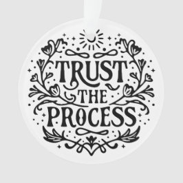 Ornamento Confiar na afirmação da manifestação do processo