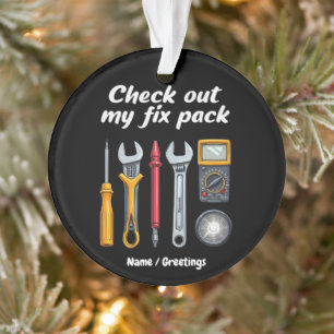 Ornamento Confira Meu Fixpack O Kit Premium Personalizado