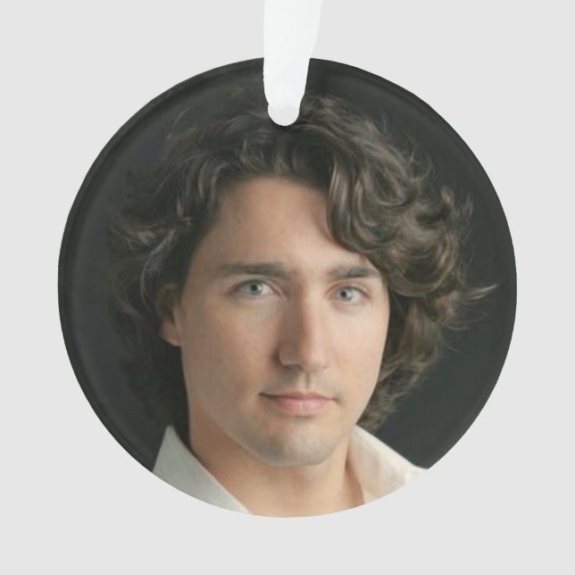 Ornamento Congenial Justin Trudeau 2010 (Frente)