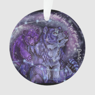 Ornamento Constelações do Ursa Menor e do Urso Maior