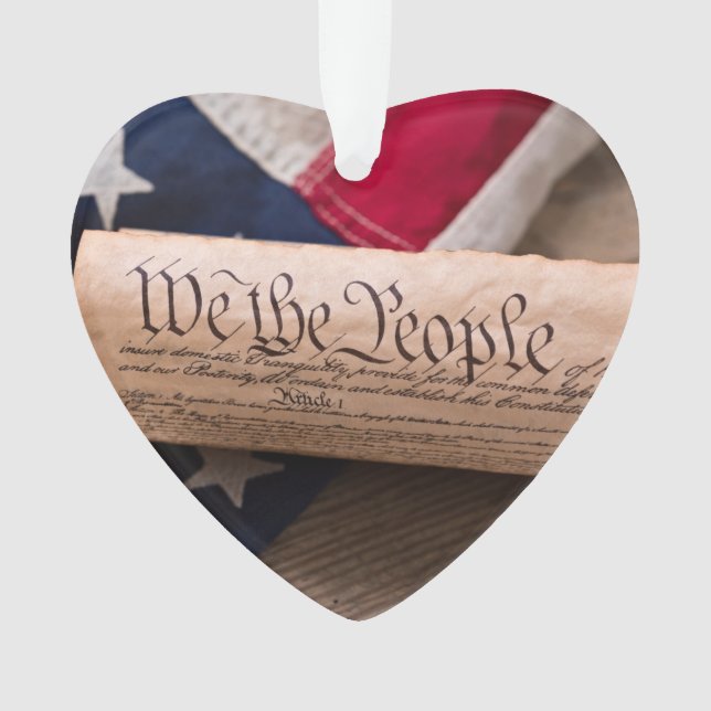 Ornamento Constituição dos EUA (Frente)