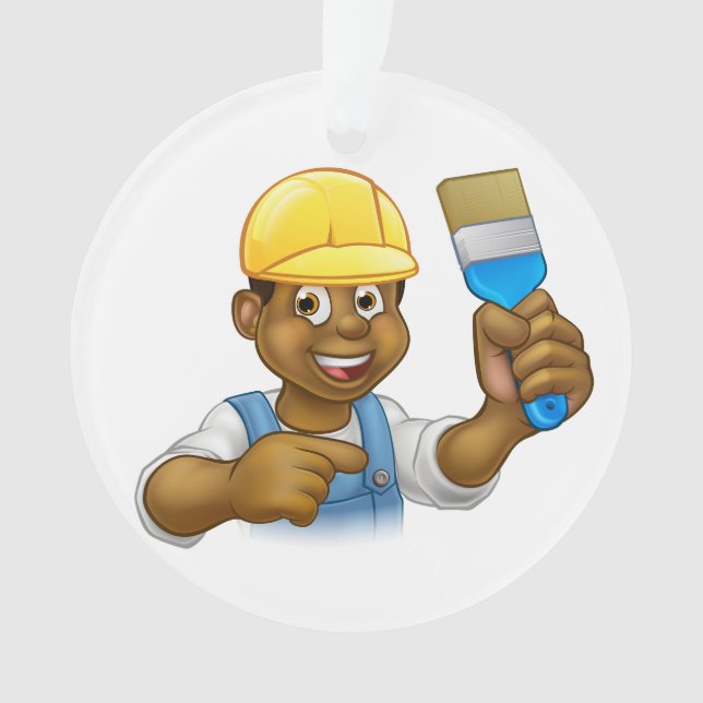 Ornamento Construção/Pintor/Ornamento do Homem de Maneira (Frente)