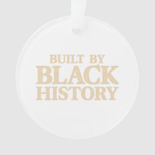 Ornamento Construído por Black History African American Blac