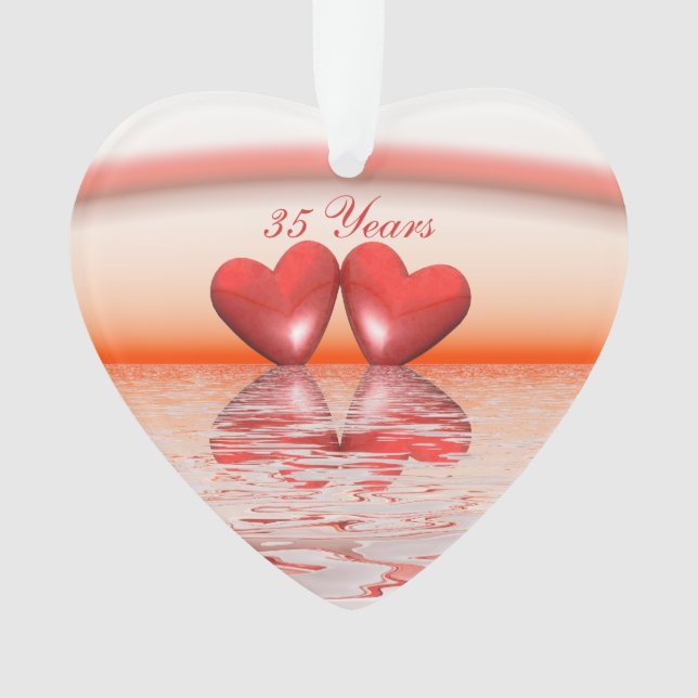 Ornamento Corais do 35º aniversário (Frente)